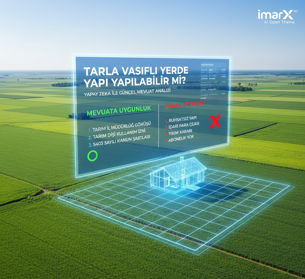 plansız alan ruhsat işleri