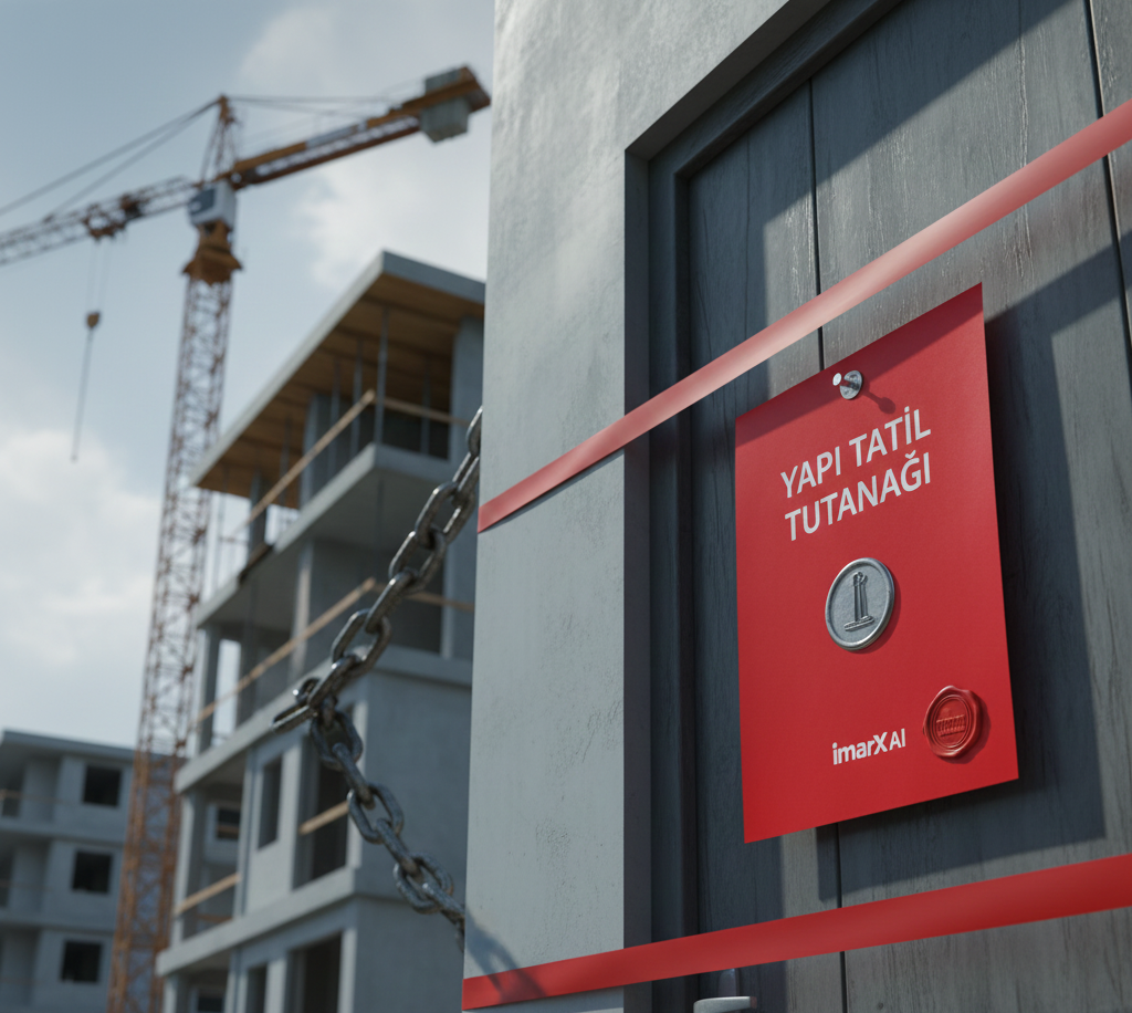 yapı tatil tutanağı