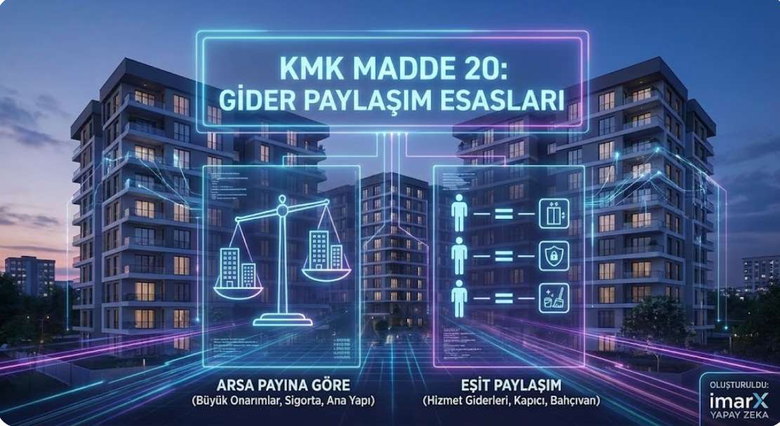 ortak gider madde 20