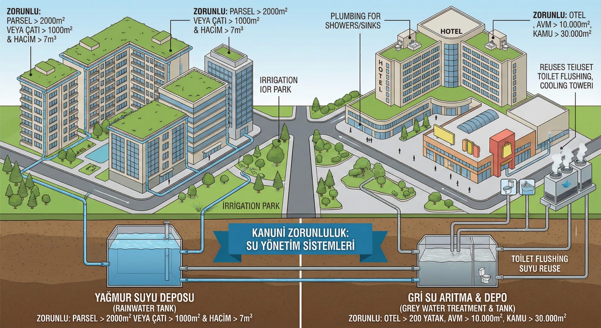 yağmur suyu topmala