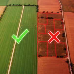 tarla ifraz bölme ayırma.